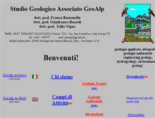 Tablet Screenshot of geoalp.eu